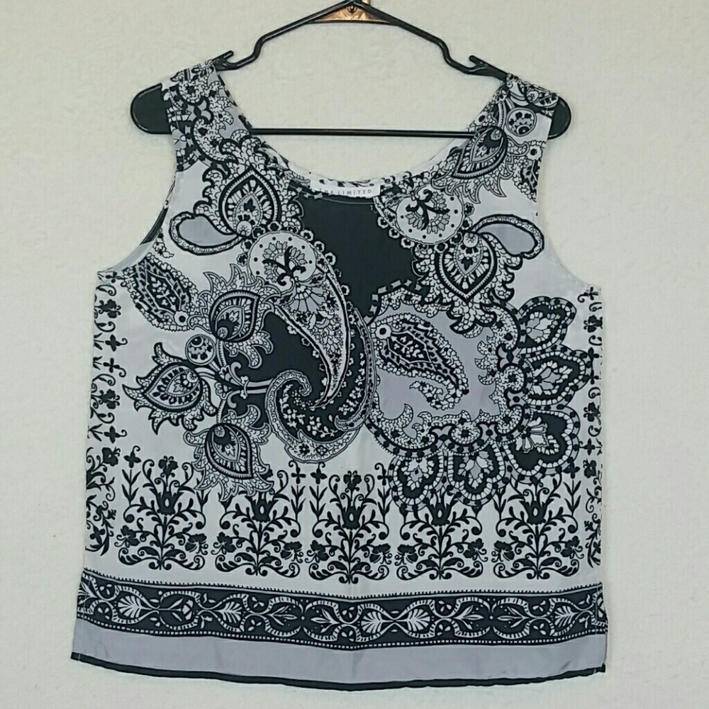The limited 100% silk tank
